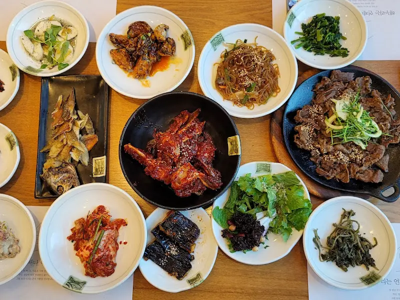 해누리 정식 한상차림