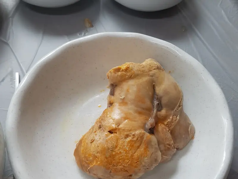 고소하고 녹진한 맛이 일품인 아귀 간