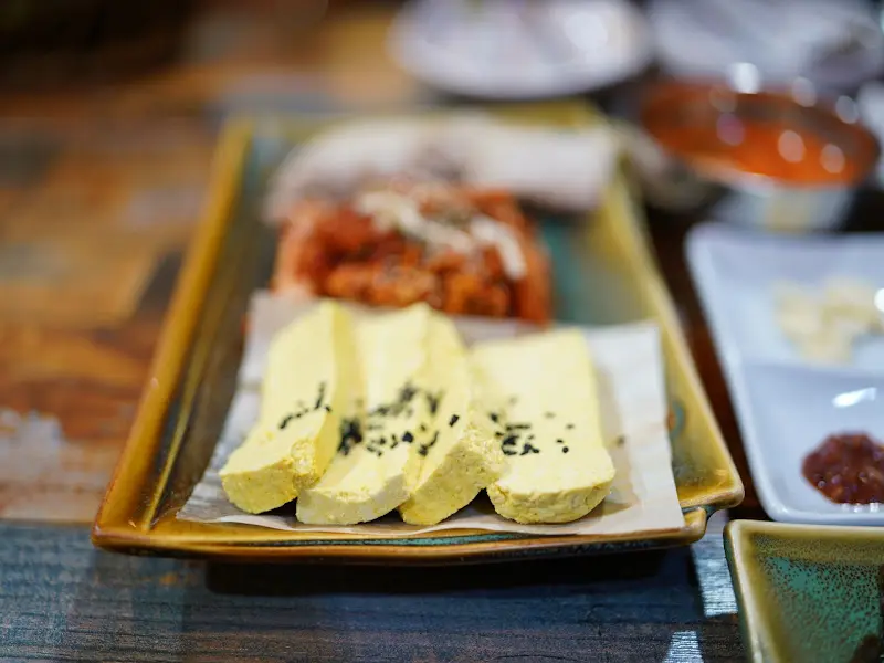 황금두부 클로즈업