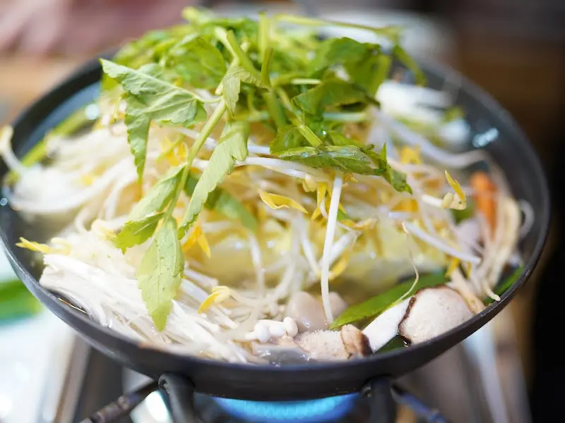 두부 버섯 전골