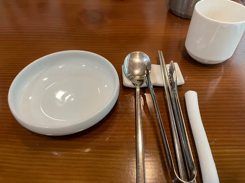 깔끔한 테이블 세팅