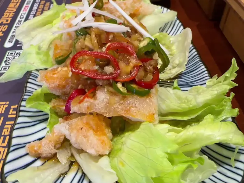 상큼한 닭가슴살 샐러드