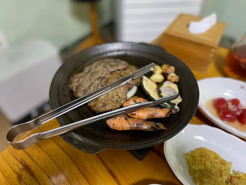 떡갈비와 곁들임