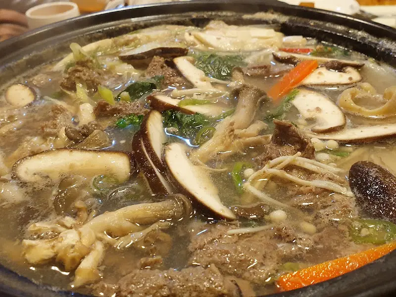 장흥 삼합 전골