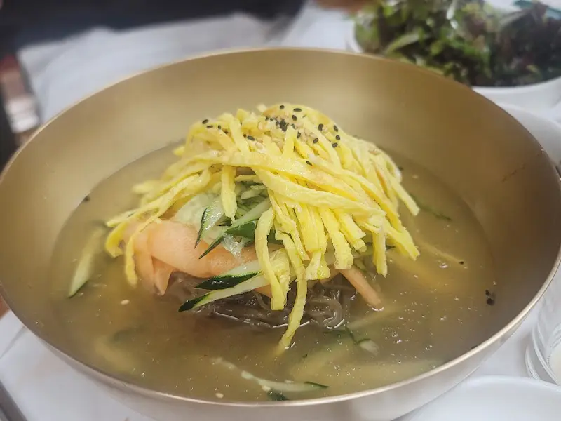 경성관의 시원한 물냉면