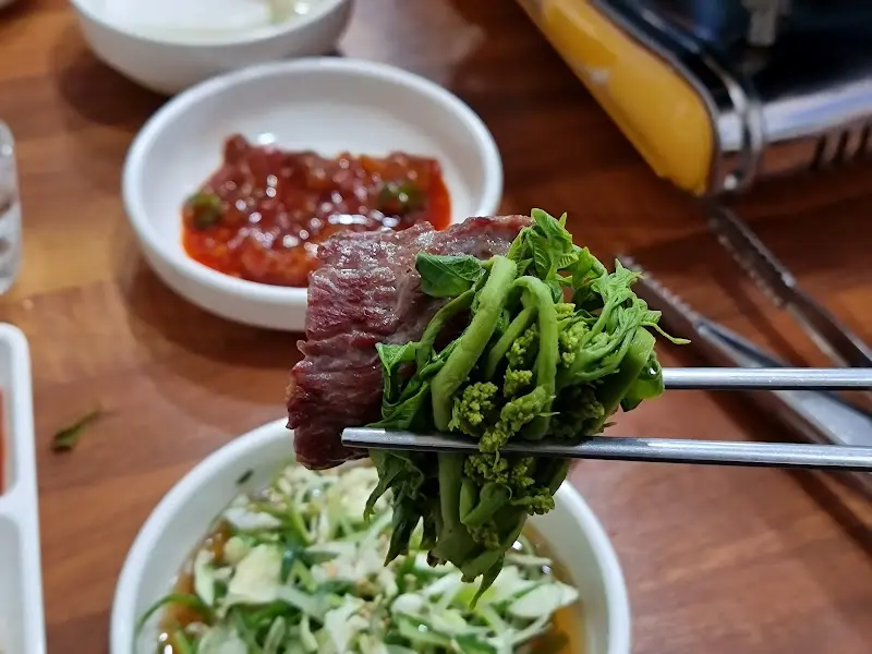 갈매기살 한 쌈