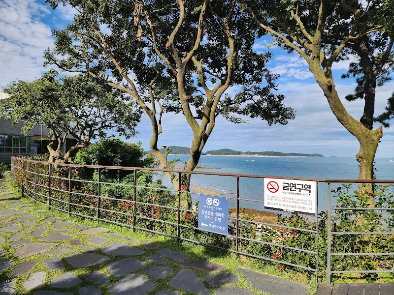 카페 바이더오 외부 산책로