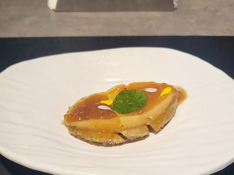 아름다운 플레이팅의 요리