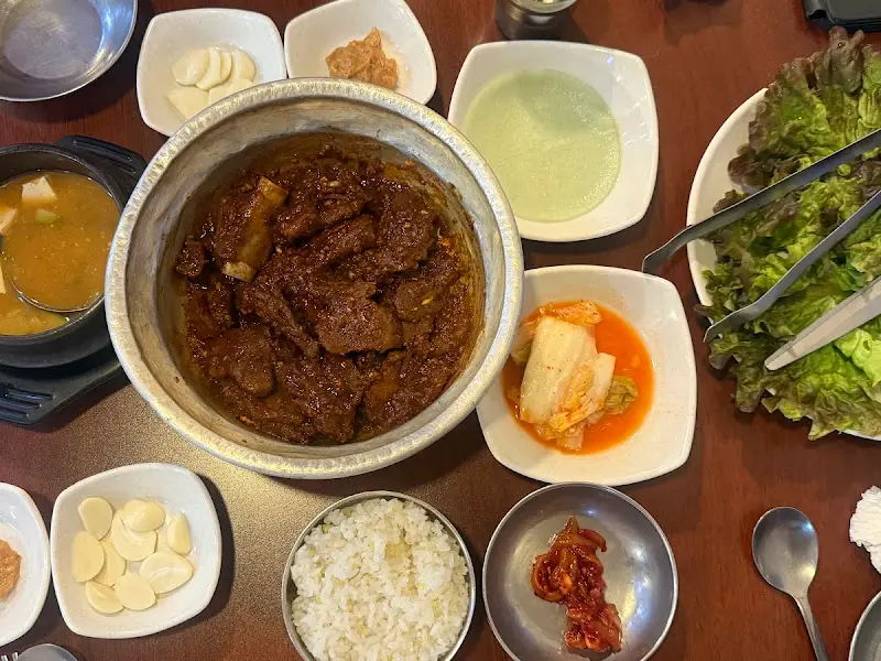 여원찜갈비 한상차림