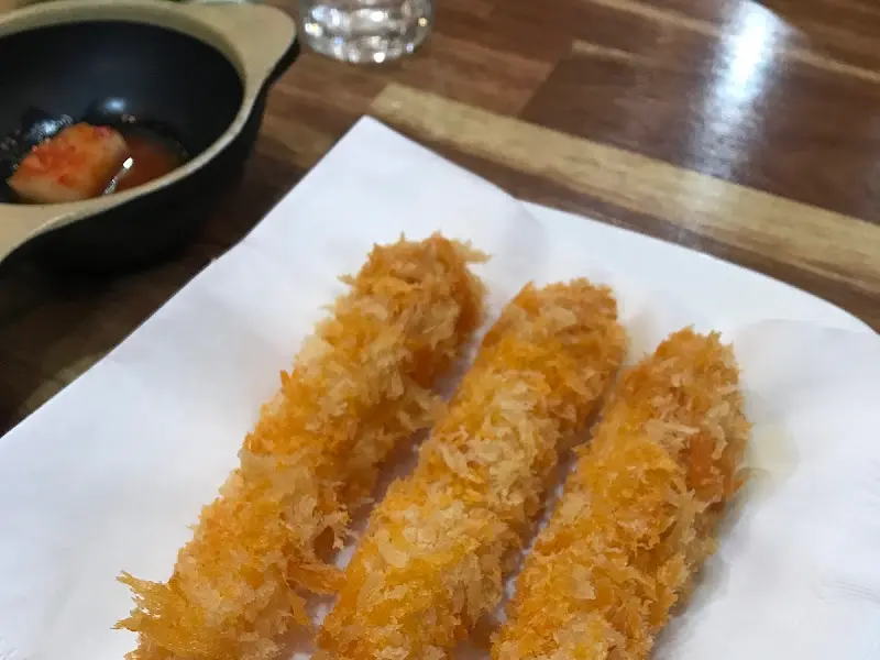 바삭한 새우튀김