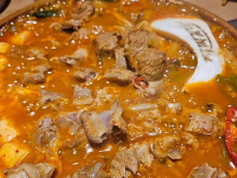 자박갈비 근접샷