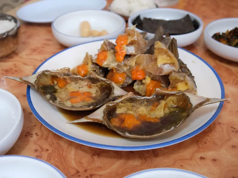 간장게장 근접샷