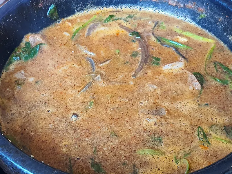 흑염소 탕의 모습