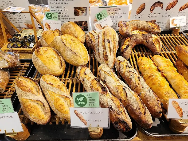 다양한 종류의 빵들