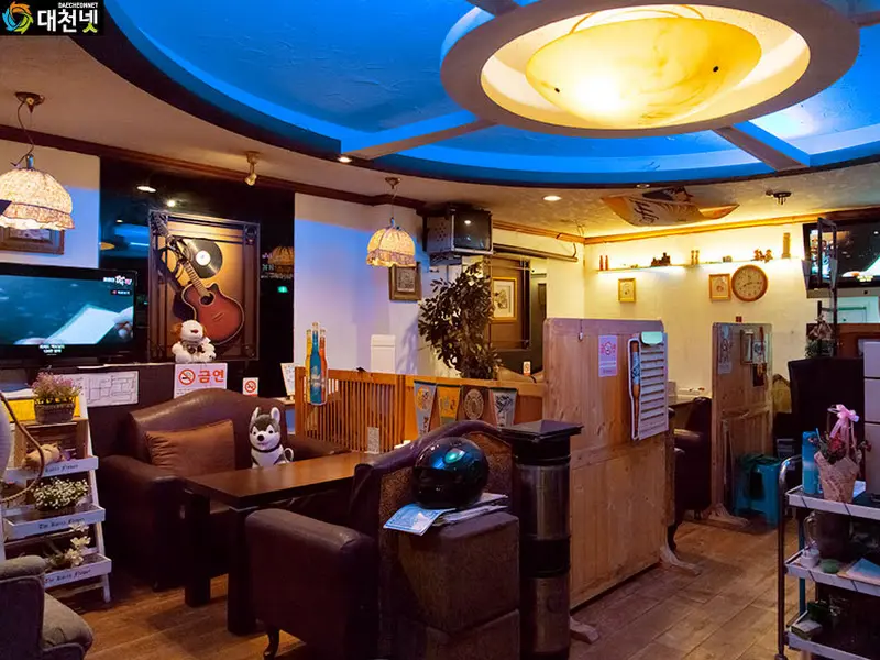 피사 레스토랑 내부