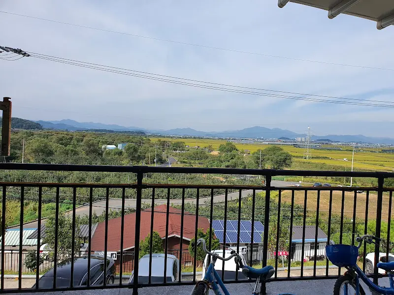 테라스에서 바라본 풍경