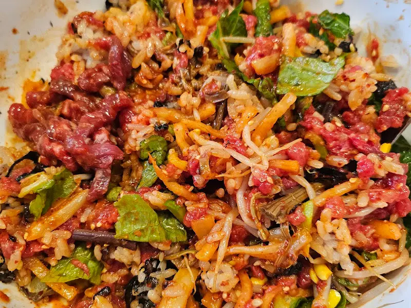 육회 비빔밥