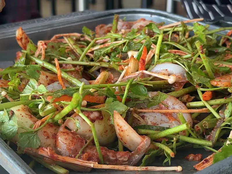 쭈꾸미 철판 볶음