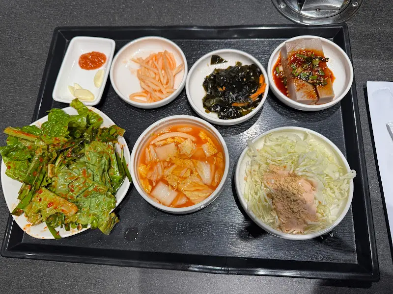 해운대 암소갈비 밑반찬