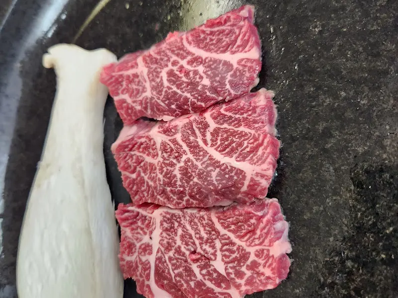 마블링이 살아있는 한우