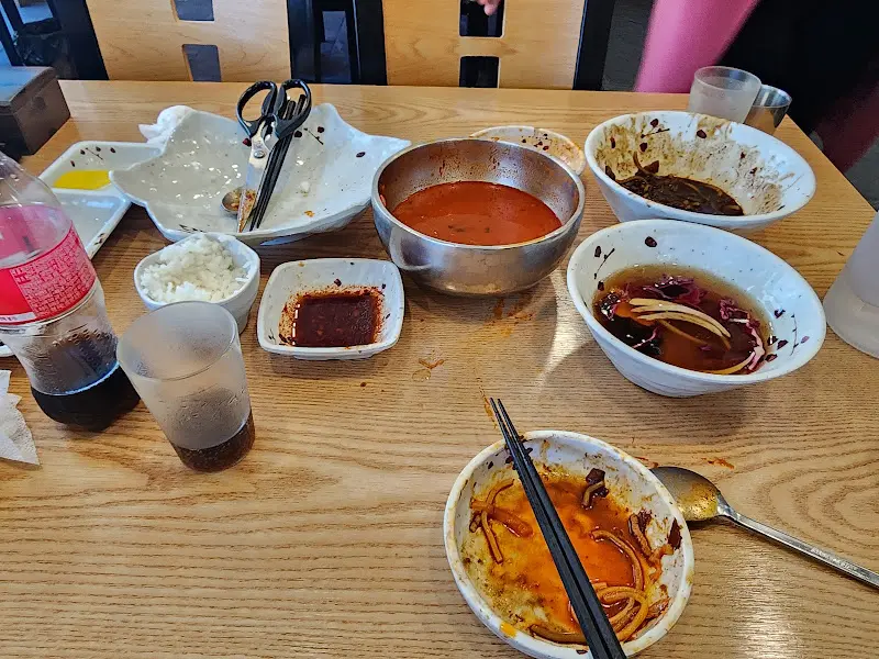 식사를 마친 테이블