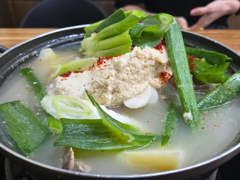 콩비지 감자탕 재료