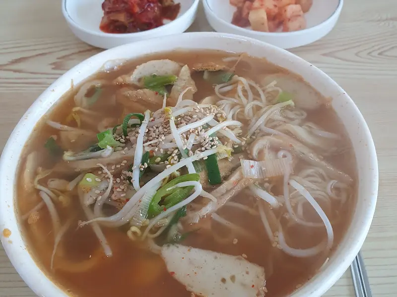 한내촌 어묵국수