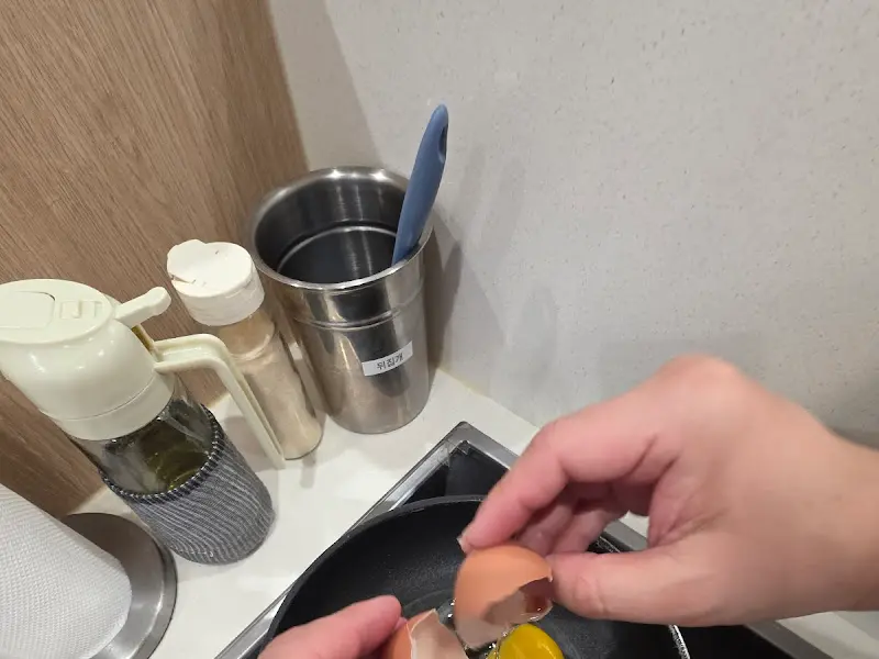 계란 후라이 코너