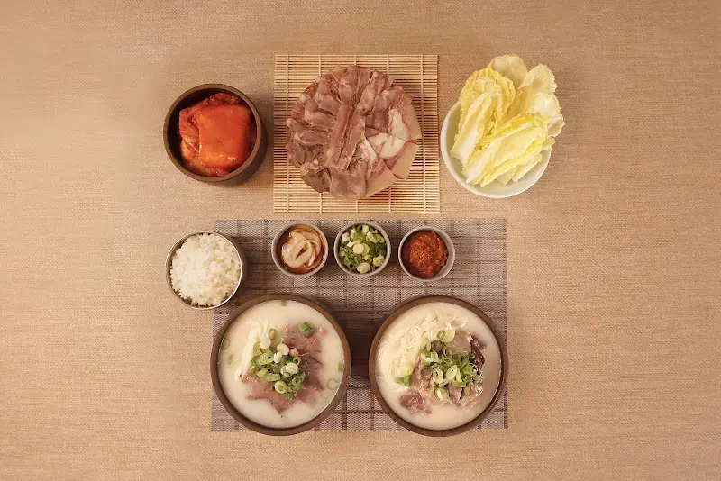 설가옥 한상차림