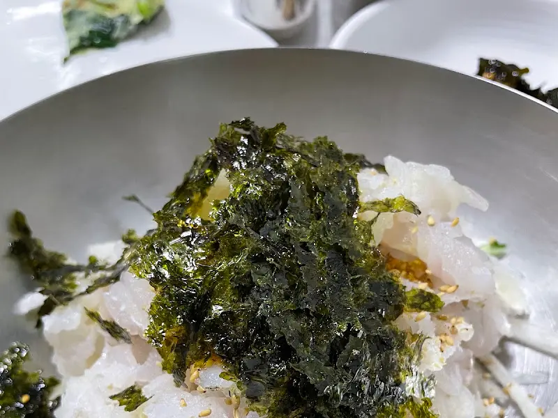 태화횟집 물회 근접샷