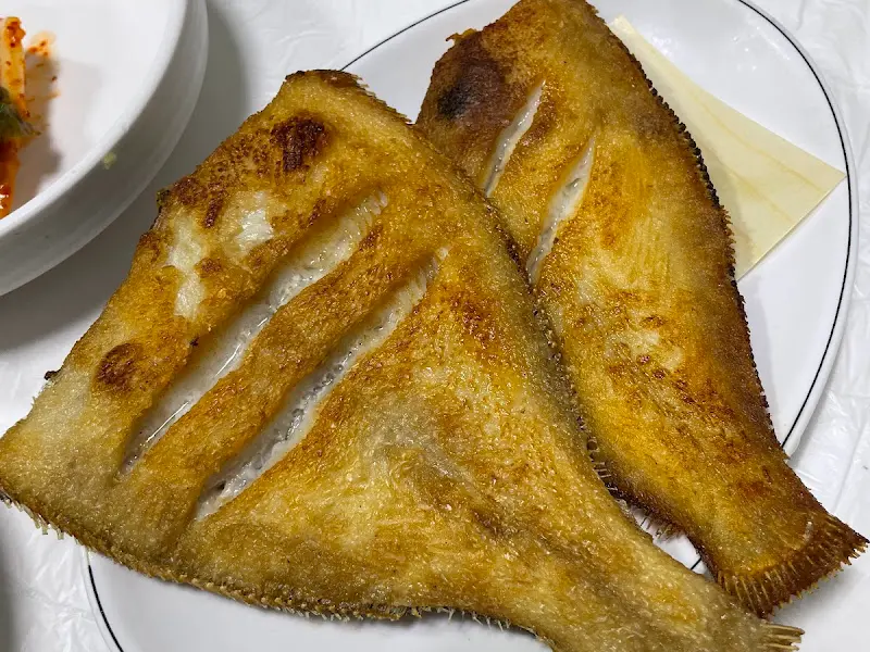 태화횟집 가자미 구이