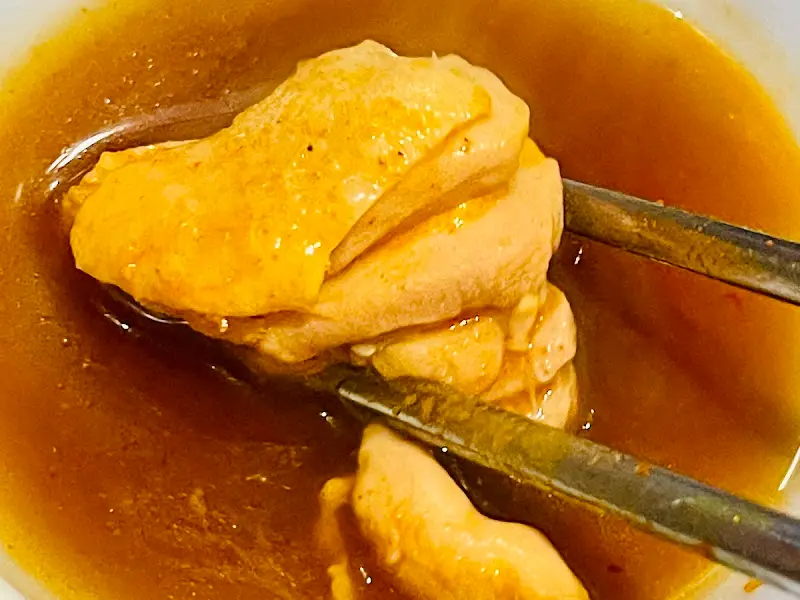 닭고기 클로즈업