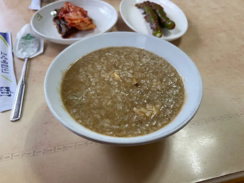 동심식당 전복죽 한상차림