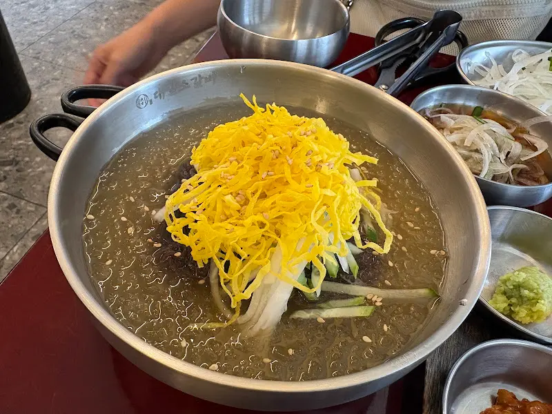 대길소갈비 냉면