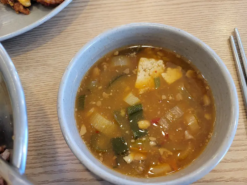 구수한 된장찌개
