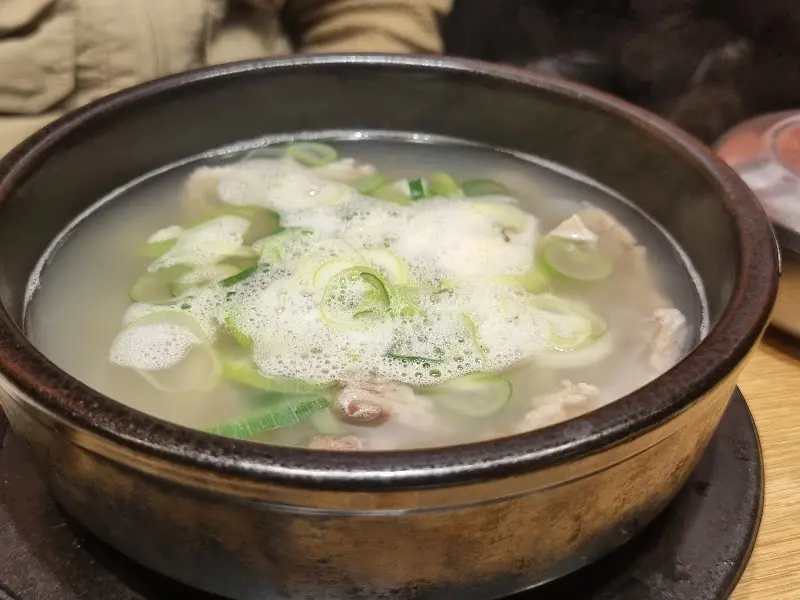 소머리국밥의 깊은 맛