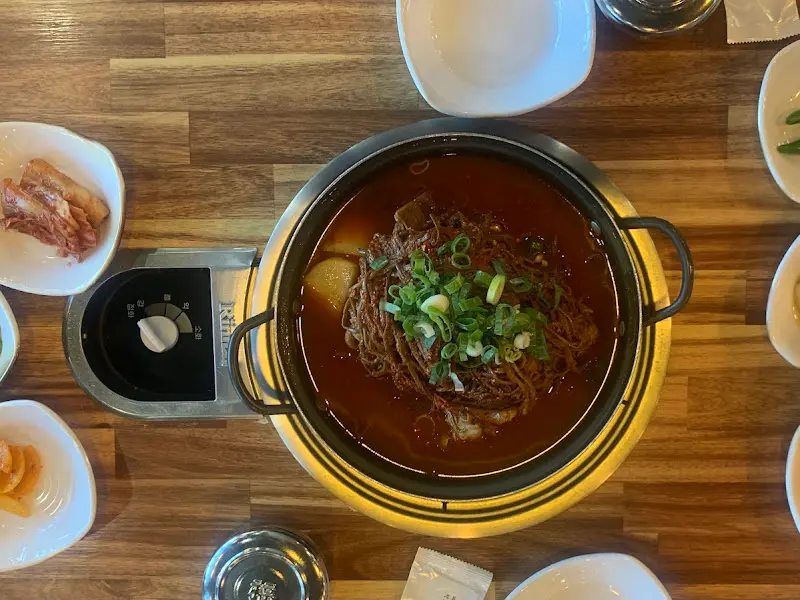 감자탕 전체 샷