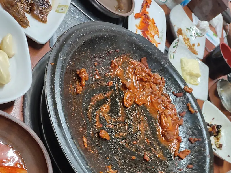 길봉식당 내부 모습