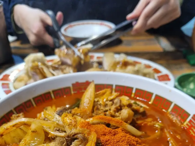 짬뽕과 꿔바로우, 가위