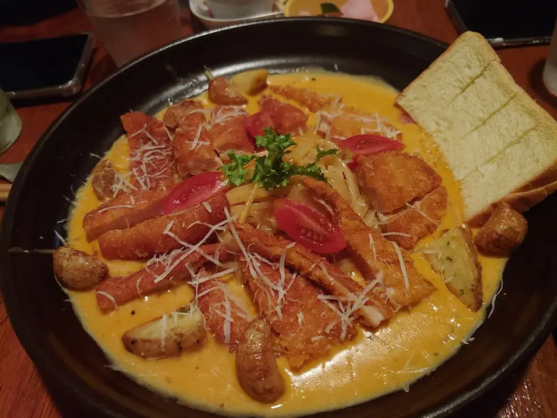 파스타 클로즈업 샷