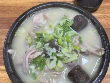 전라도 장성, 황룡강의 기운 품은 우시장 국밥 한 그릇 – 잊지 못할 추억 맛집