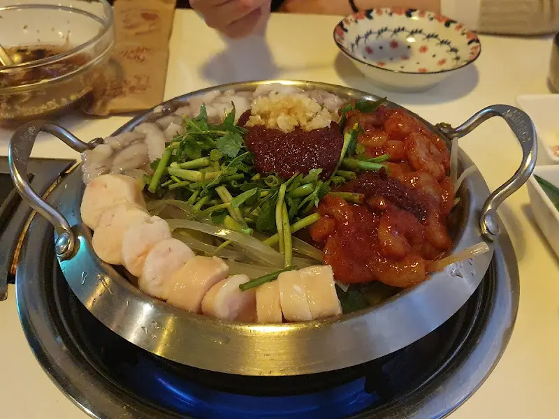 낙곱새 재료 근접샷