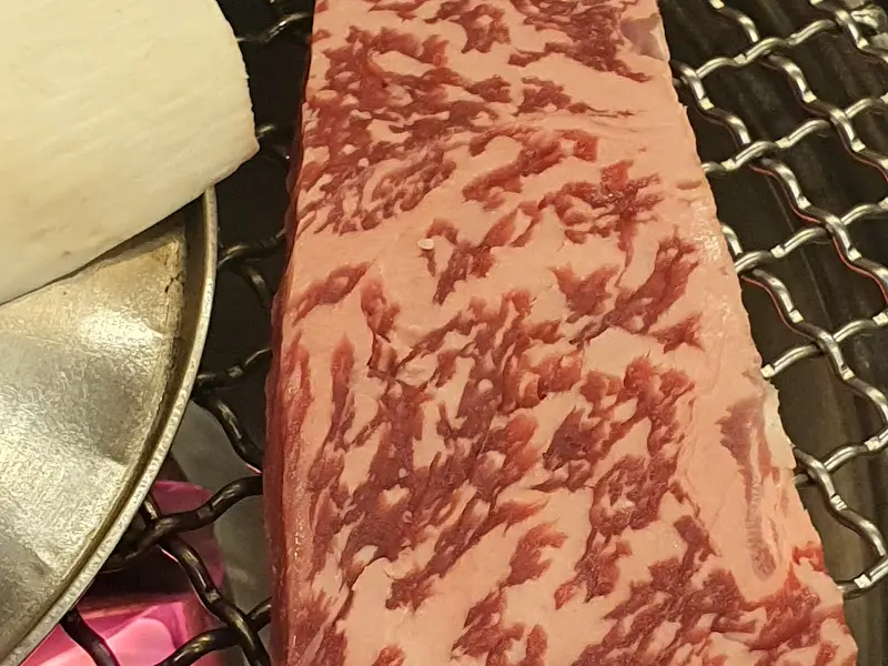 미경산 한우 마블링