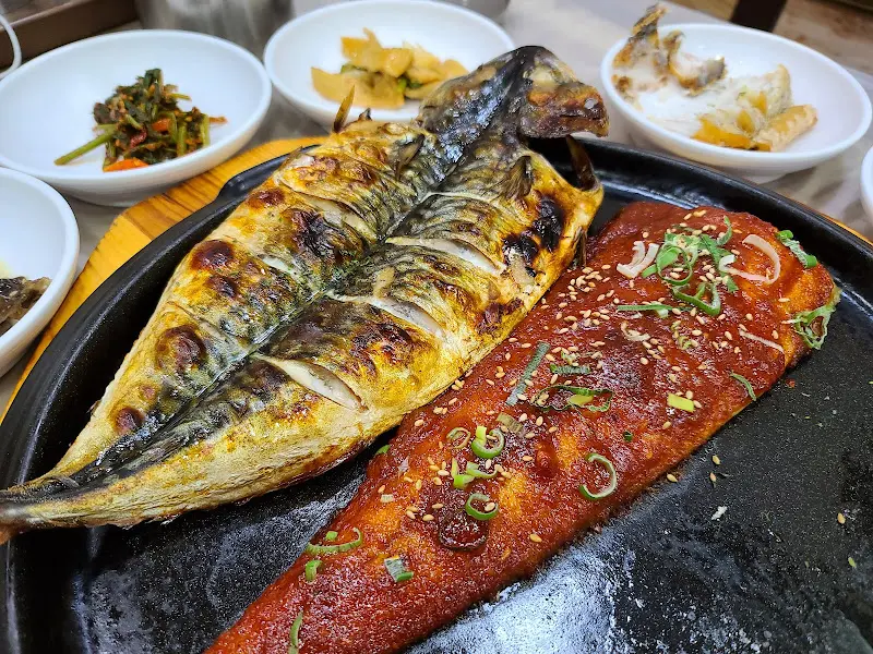 고등어와 양념구이