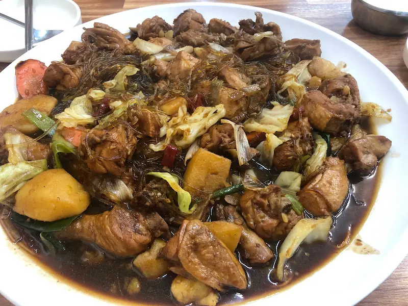 찜닭 근접샷