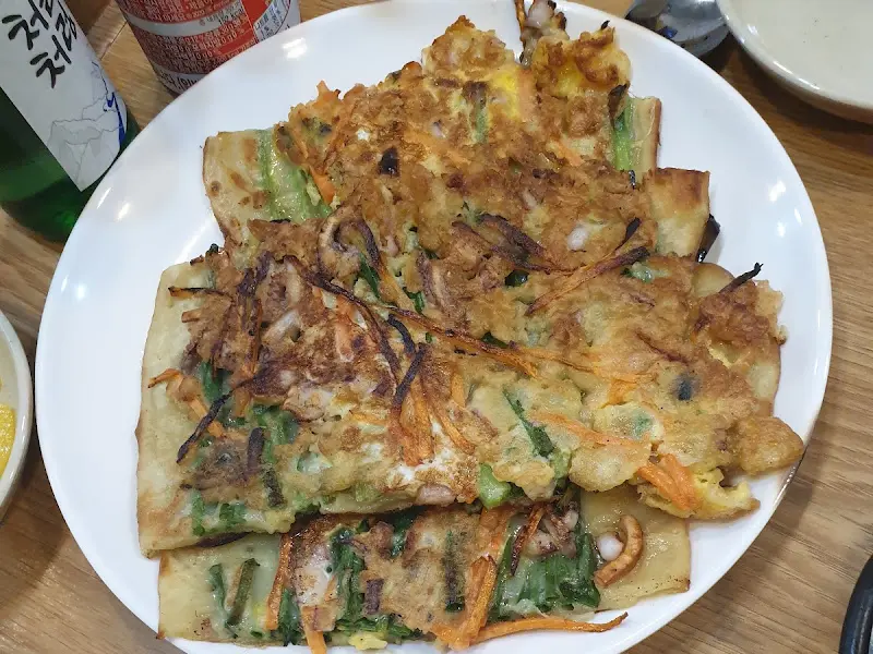 두툼한 해물파전