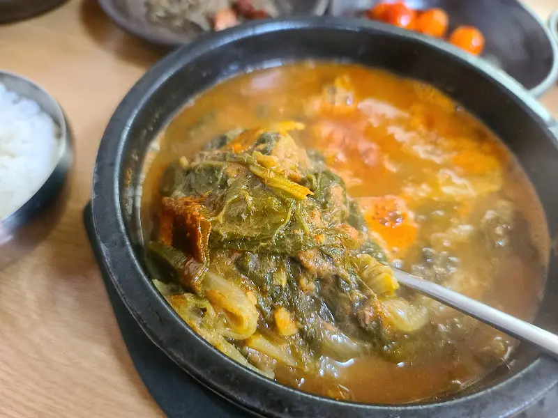 어탕수제비 내용물