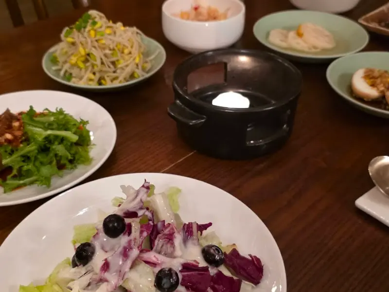 밑반찬 클로즈업