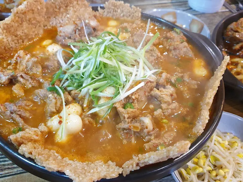 국물 갈비 비주얼