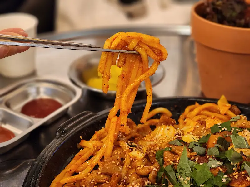 화랑대곱창 우동면